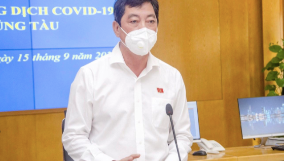 Ông Trần Đình Khoa, Bí thư Thành ủy Vũng Tàu.