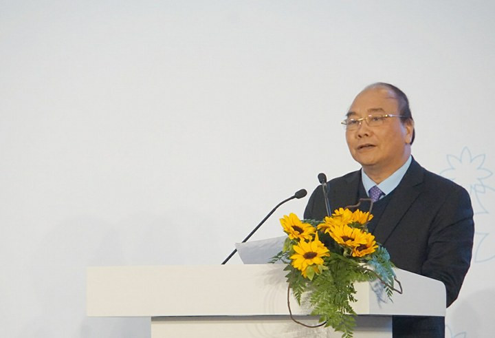 Thủ tướng Nguyễn Xuân Phúc phát biểu tại diễn đàn