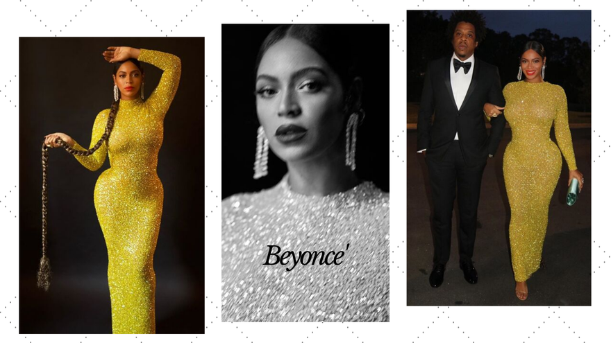 Beyonce mặc váy ôm sát, khoe body đẹp như tạc tượng