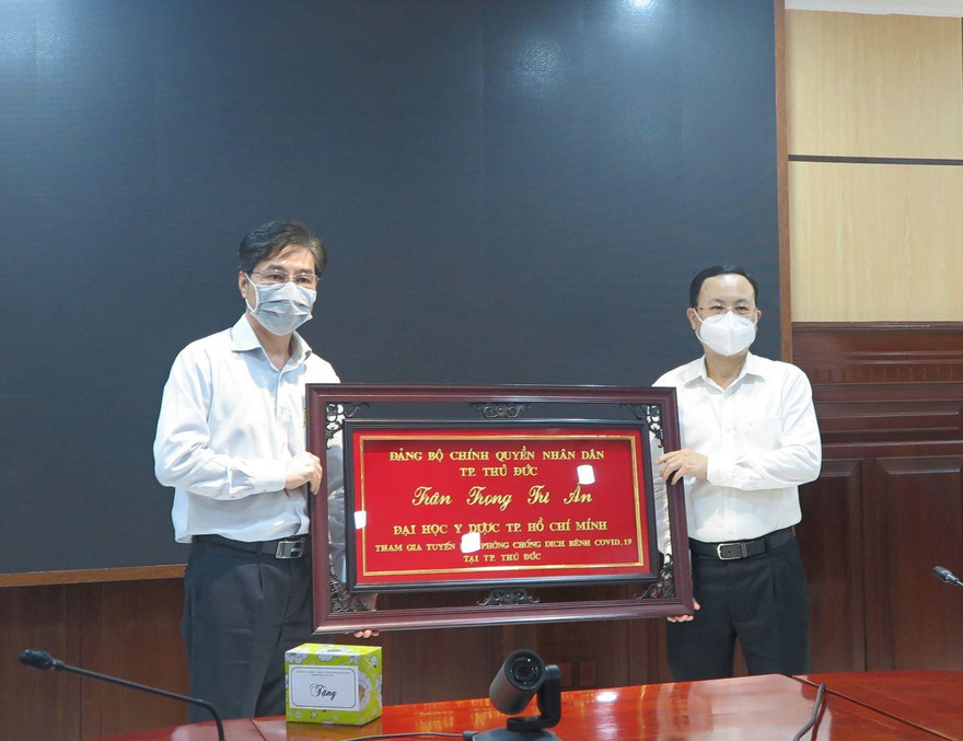 TP. Thủ Đức tri ân trường ĐH Y Dược TP. HCM 