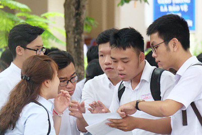 Thí sinh tham gia kỳ thi tốt nghiệp THPT.