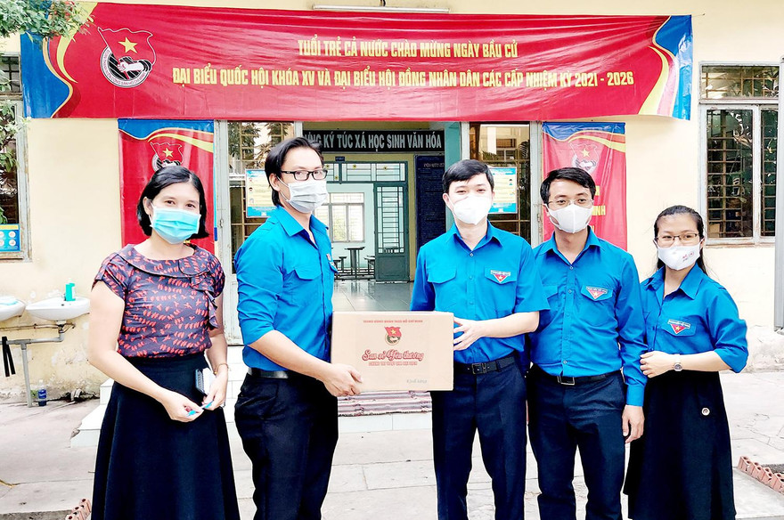 T.Ư Đoàn thăm, động viên sinh viên tại ký túc xá, khu lưu trú sinh viên tại TP. Thủ Đức.