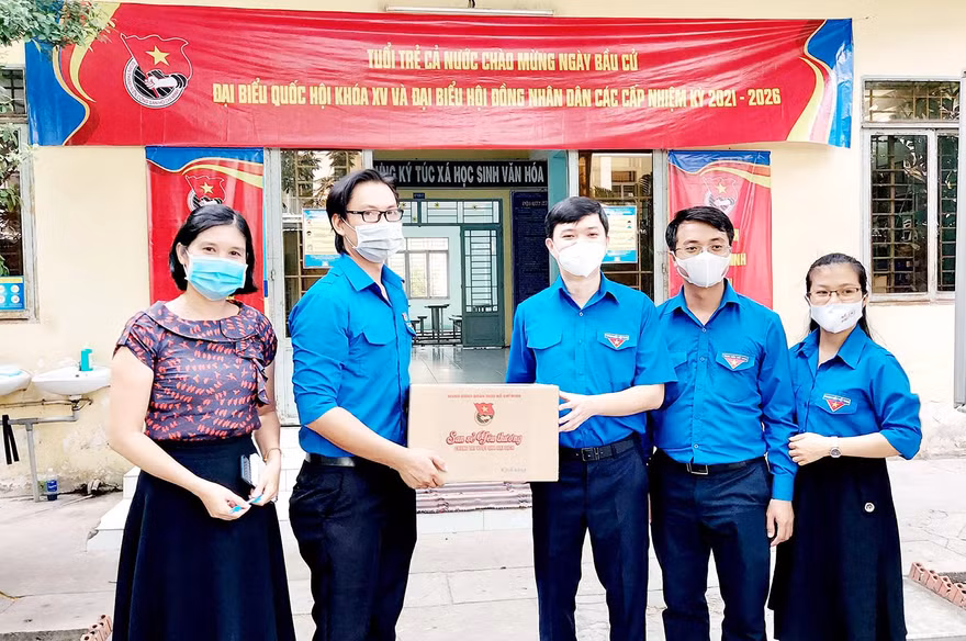 T.Ư Đoàn thăm, động viên sinh viên tại ký túc xá, khu lưu trú sinh viên tại TP. Thủ Đức.