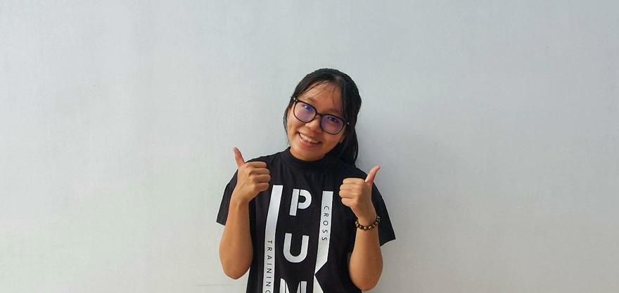 Nguyễn Huỳnh Ngọc Như, sinh viên năm Nhất trường ĐH Công nghiệp TP. Hồ Chí Minh.