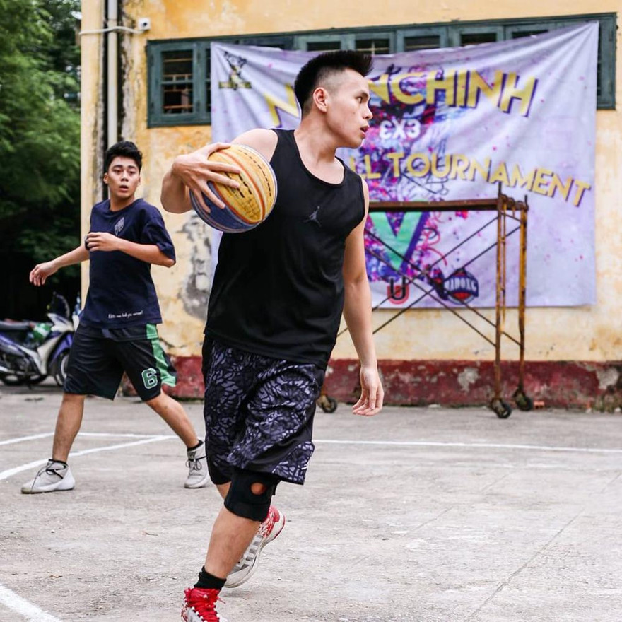 Bảo đang là một trong những sinh viên xuất sắc tại trường. Ảnh: NVCC