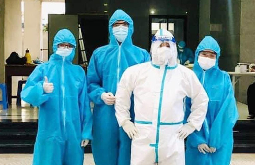 Tình nguyện viên Hà Nội tham gia hỗ trợ xét nghiệm