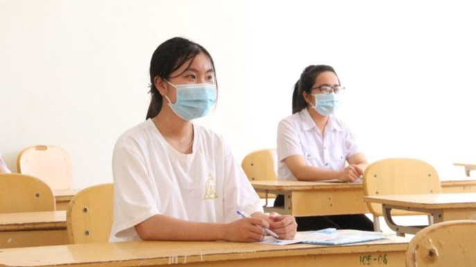 Thí sinh tham dự kỳ thi tốt nghiệp THPT năm 2021.