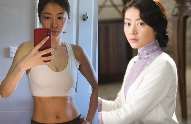 Mỹ nhân 'Diệp Vấn' Hùng Đại Lâm khoe vóc dáng đáng mơ ước ở tuổi 43