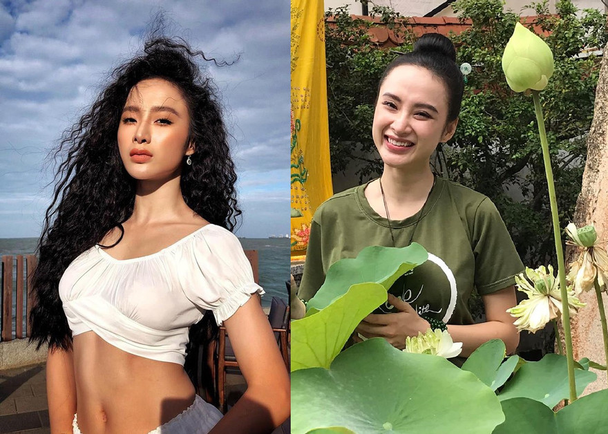 Không còn những bộ cánh hở bạo, Angela Phương Trinh khoe mặt mộc đẹp rạng ngời