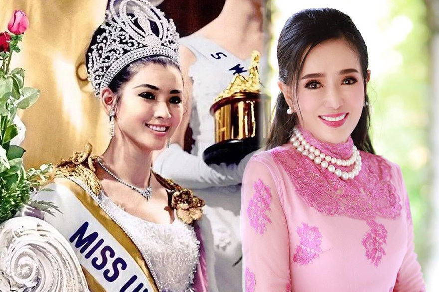 Hoa hậu Hoàn vũ Thái Lan U80 vẫn sở hữu body cân đối, nhan sắc trẻ trung