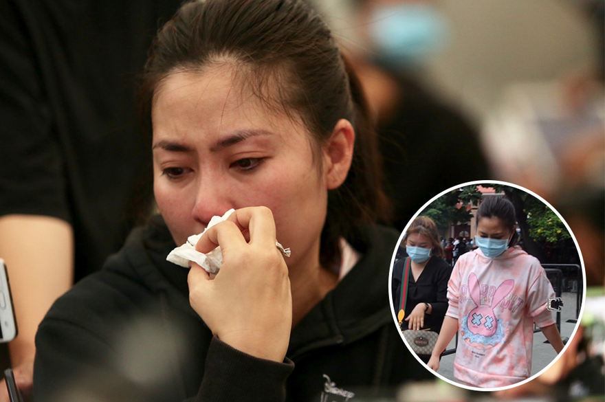 Ngọc Lan lên tiếng khi mặc trang phục màu hồng tới lễ tang nghệ sĩ Chí Tài 