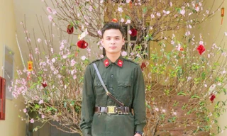 Dù đỗ công chức, Dương Trung Hiếu vẫn tình nguyện đi nghĩa vụ Công an.