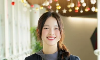 Không chỉ học giỏi, Chu Thị Phương Anh còn có vẻ đẹp cuốn hút.