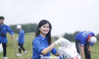 Tuổi trẻ tỉnh Bắc Ninh thu gom rác thải, bảo vệ môi trường