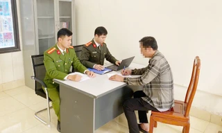 Cơ quan Công an làm việc với anh N.