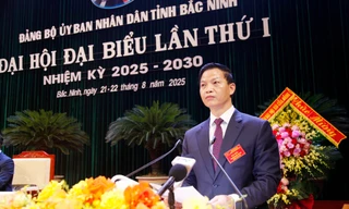 Ban Chấp hành Đảng bộ UBND tỉnh Bắc Ninh nhiệm kỳ 2025 - 2030. Ảnh: Nguyễn Thắng