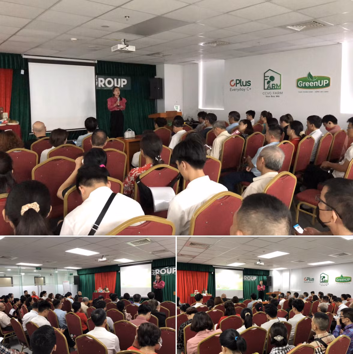Toạ đàm chia sẻ về tiềm năng hệ sinh thái nông sản sạch của CCV Group từng thu hút nhiều người quan tâm. Ảnh: Cộng đồng nhà đầu tư CCV Group.