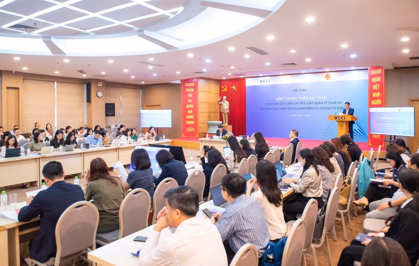 Hội thảo góp ý 2 dự thảo Nghị định về quản lý thuế và hóa đơn, chứng từ điện tử.