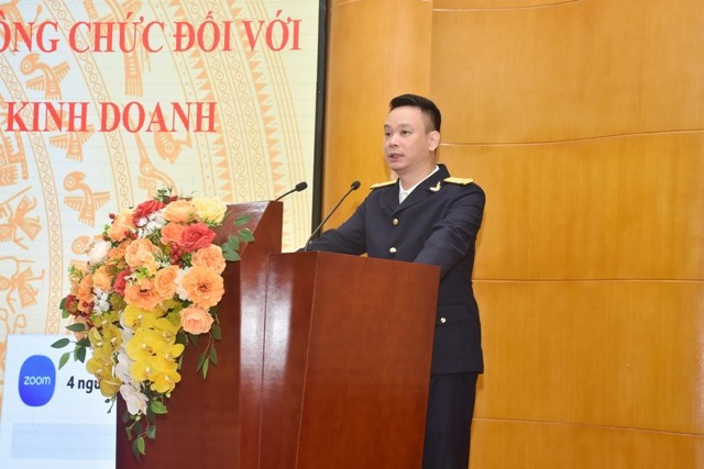 Ông Vũ Mạnh Cường - Trưởng Thuế TP. Hà Nội.