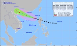Bão số 11 Matmo có thể giật đến cấp 16, tiếp tục gây mưa lớn