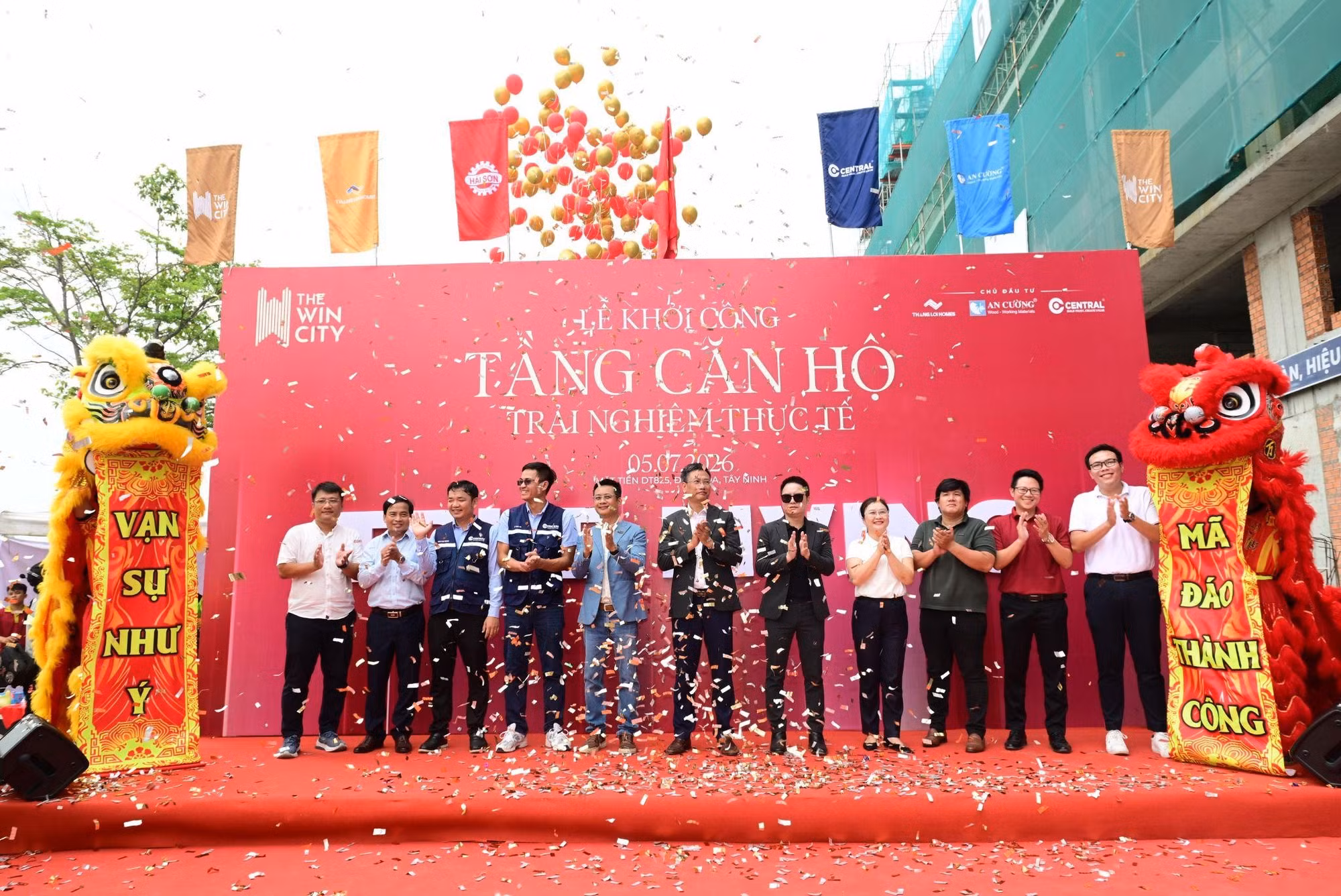Bộ 3 Chủ đầu tư khởi công tầng căn hộ trải nghiệm thực tế The Win City