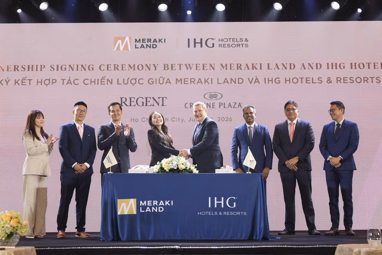 Meraki Land bắt tay IHG phát triển hệ sinh thái nghỉ dưỡng cao cấp tại Việt Nam