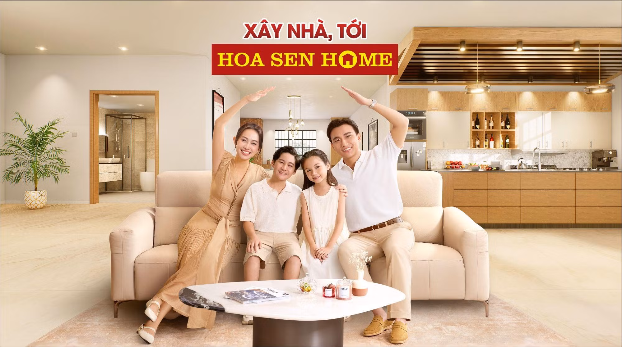 TVC vừa ra mắt của Hoa Sen Home: Lời giải cho bài toán giải pháp trọn gói khi xây nhà