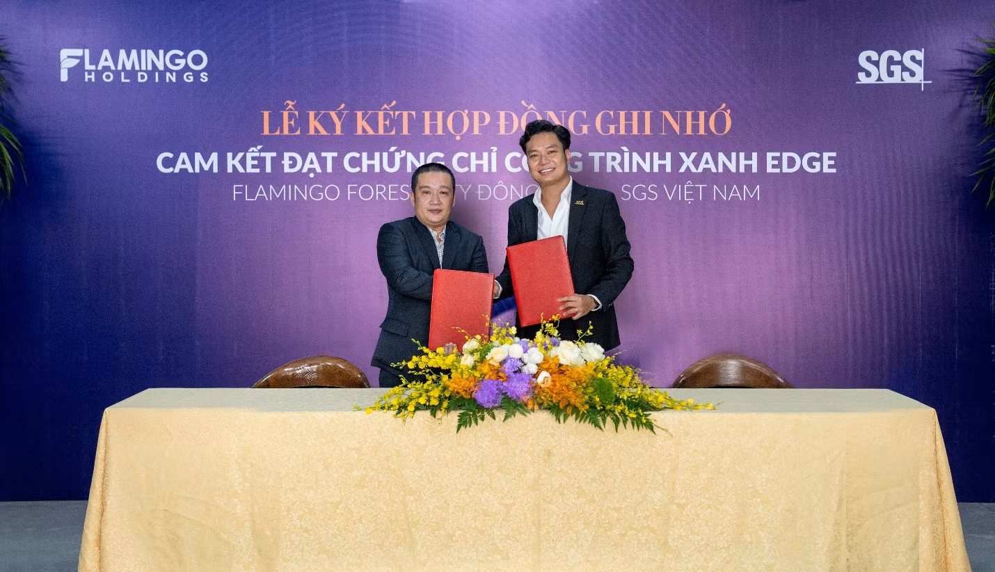 Flamingo Forest City Đông Anh theo đuổi chuẩn công trình xanh quốc tế EDGE