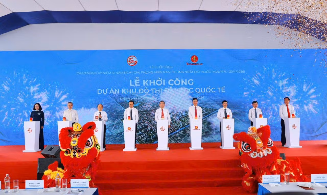 Vingroup khởi công dự án Đô thị Đại học Quốc tế – Thành phố công viên tri thức đẳng cấp hàng đầu châu Á