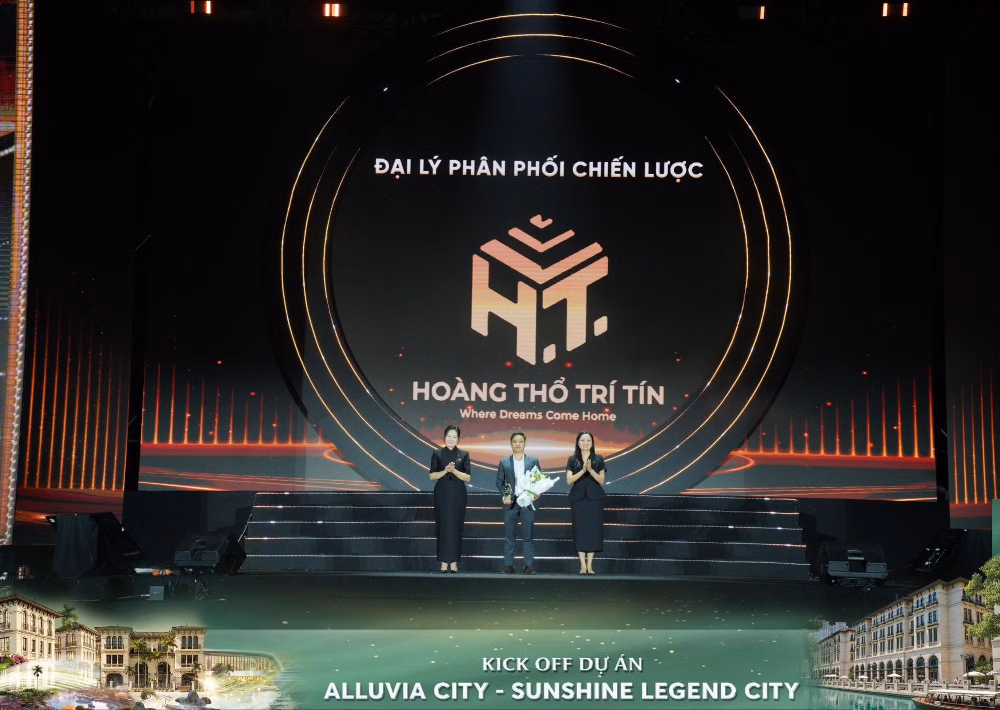 Hoàng Thổ Trí Tín bứt phá doanh số, khẳng định vị thế đại lý phân phối F1 tại các siêu dự án của Xuân Cầu Holdings