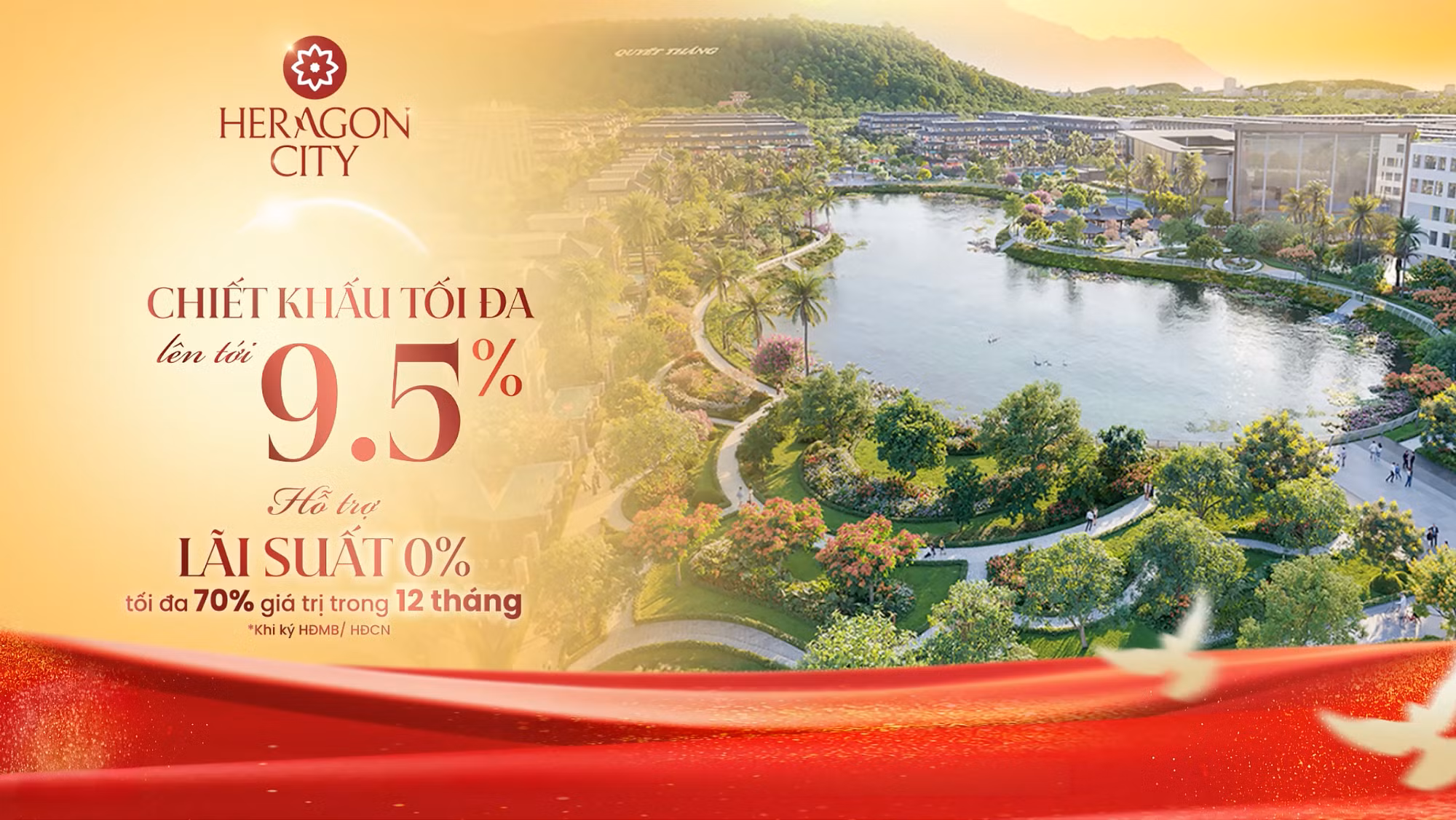 Heragon City: 'Làn gió mới' kéo dòng vốn bất động sản về phía Nam sông Mã