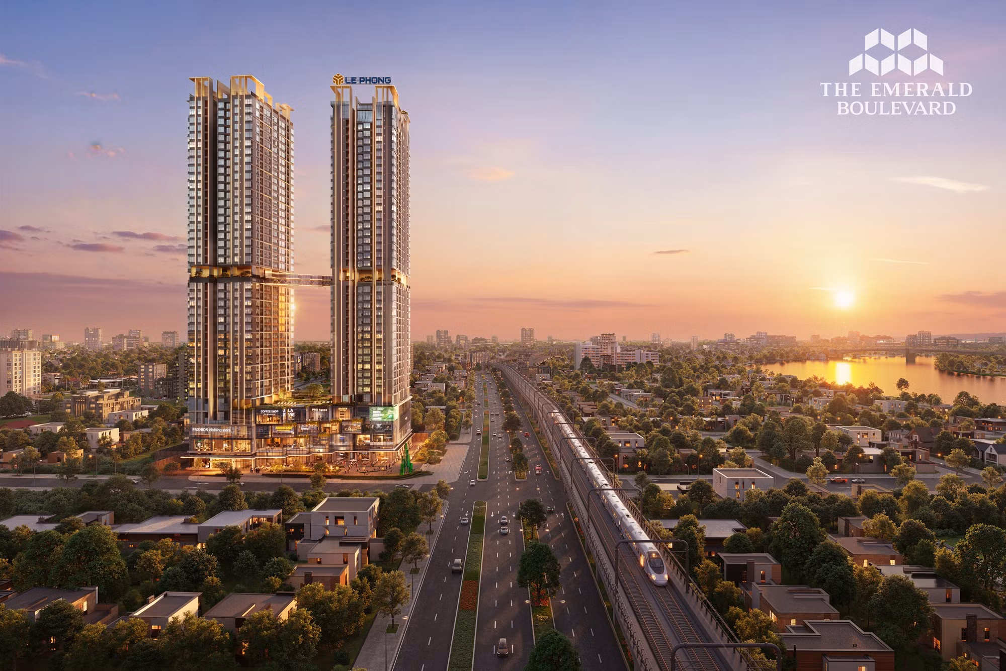 The Emerald Boulevard: Biểu tượng sống đa tầng mới tại tâm điểm giao thương TP.HCM