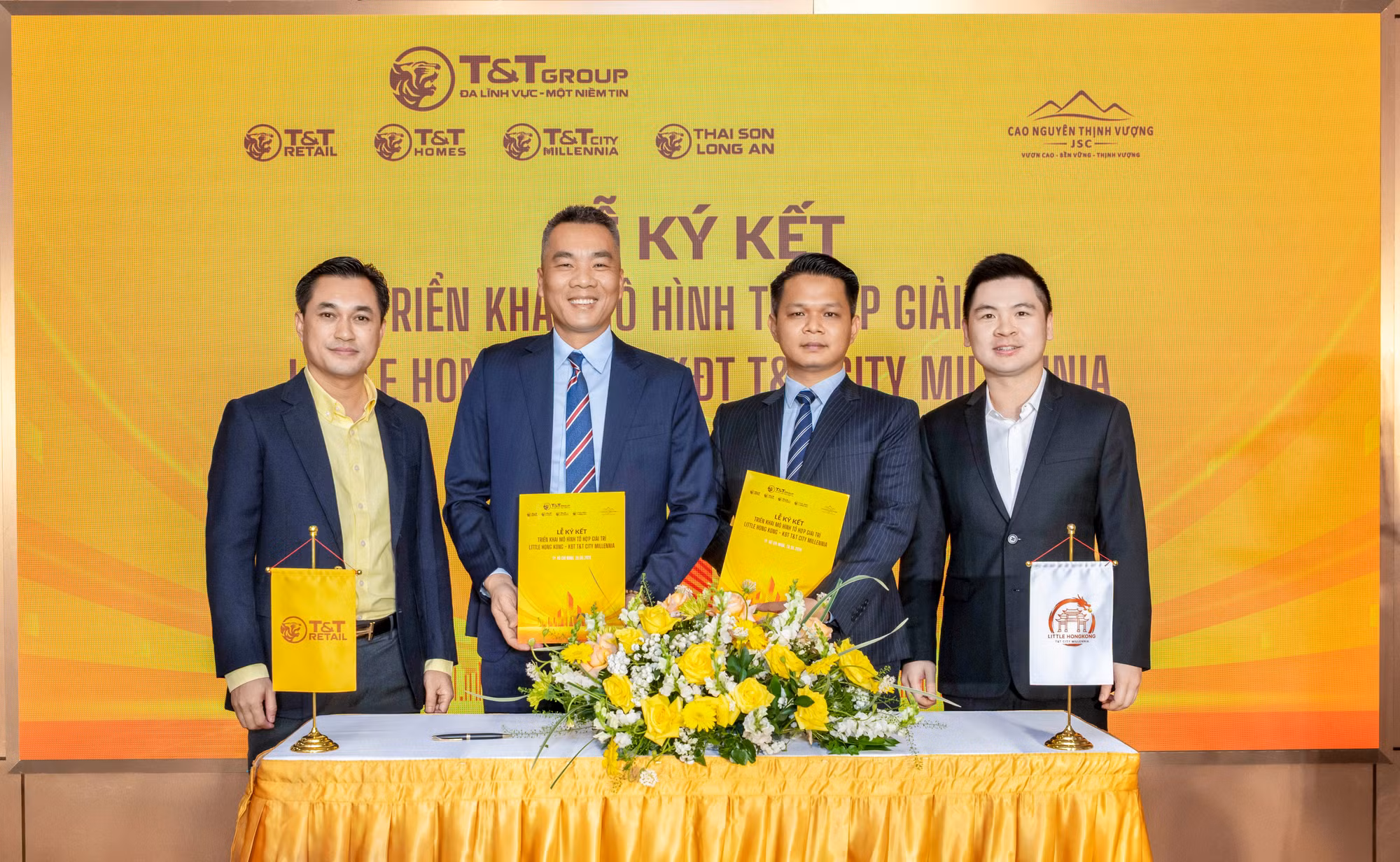 T&T Retail và Cao Nguyên Thịnh Vượng hợp tác phát triển Little Hong Kong, kiến tạo điểm đến mới tại T&T City Millennia