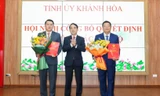 Bổ nhiệm Trưởng ban Tổ chức, Trưởng ban Tuyên giáo và Dân vận Tỉnh ủy Khánh Hòa