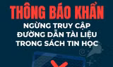Cảnh báo không truy cập link có nội dung phim ‘người lớn’ trong sách