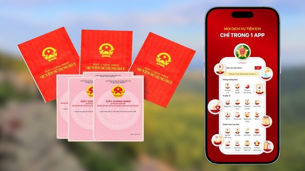 Chính thức 'sổ đỏ' điện tử thay thế bản giấy trong thủ tục hành chính