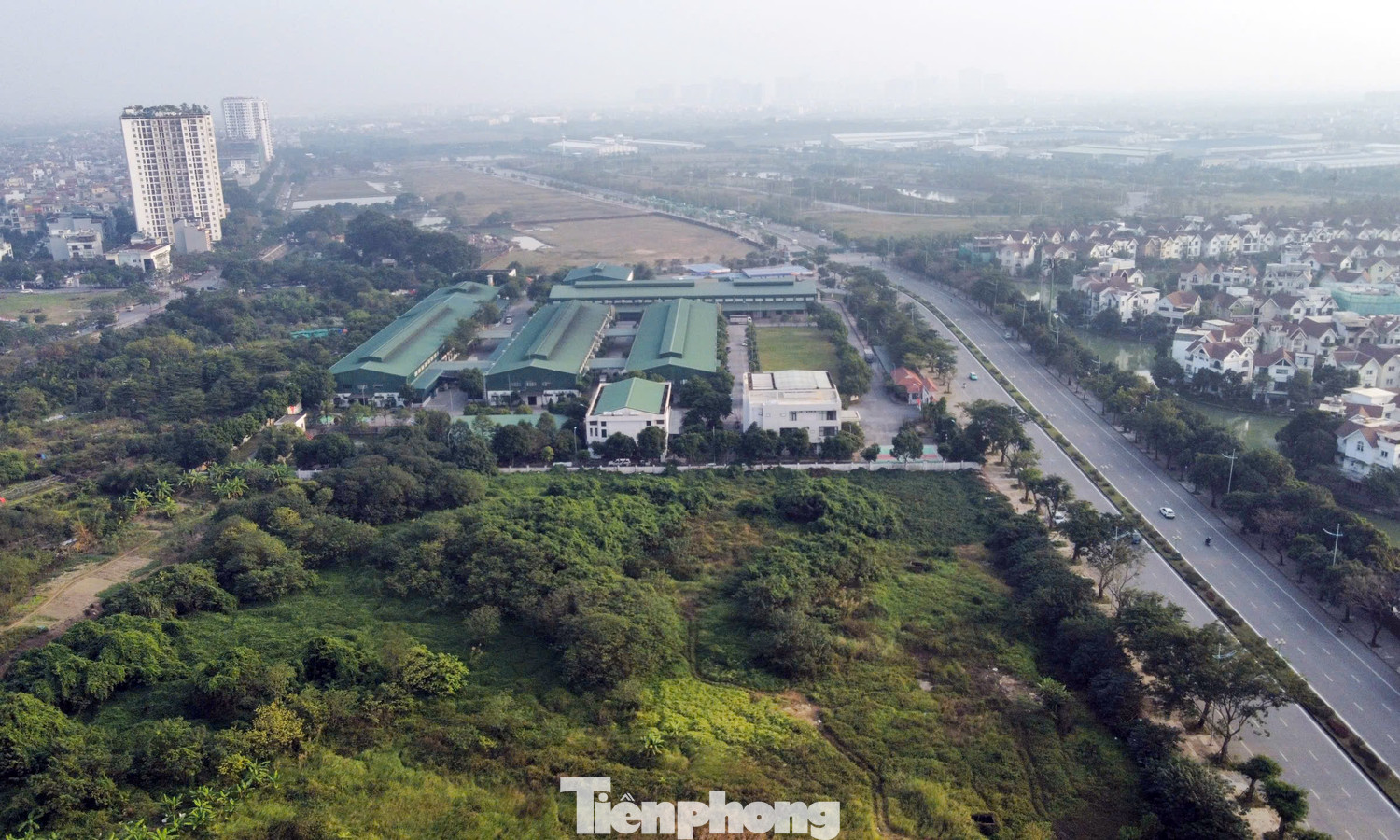 Cận cảnh khu đất xây 12 toà nhà ở xã hội ngay sát khu 'nhà giàu' Hà Nội