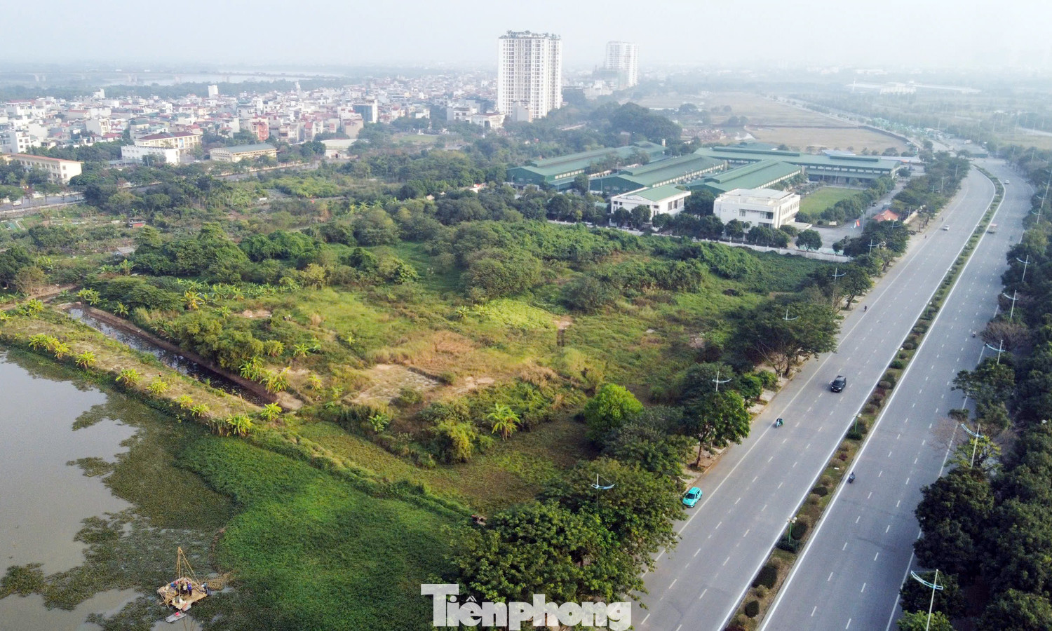 Cận cảnh khu đất xây 12 toà nhà ở xã hội ngay sát khu 'nhà giàu' Hà Nội