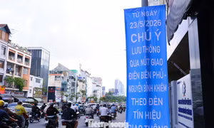 Ngày mai (23/5), TPHCM điều chỉnh giao thông tại vòng xoay Điện Biên Phủ