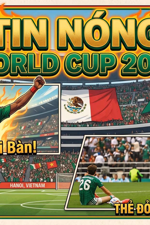 TIN NÓNG WORLD CUP 2026: Mexico hạ gục Nam Phi 2-0, trận khai mạc gây tranh cãi nhất lịch sử!