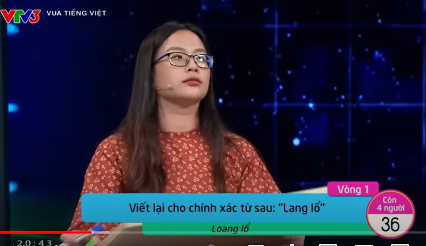 Nhiều lỗi sai của Vua tiếng Việt được khán giả chỉ ra.