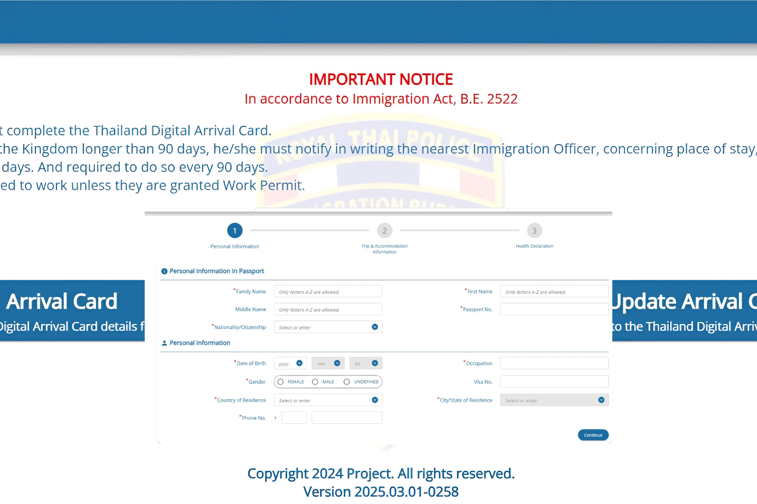 Tdac Example Document Hướng dẫn khai mẫu TDAC bắt buộc khi nhập cảnh Thái Lan: Truy cập trang ...