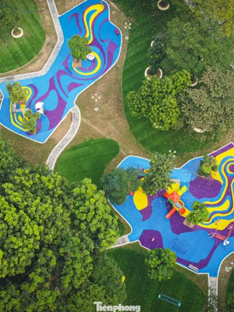 Công viên Nghĩa Đô Hà Nội sắp hoàn thiện với diện mạo mới hiện đại