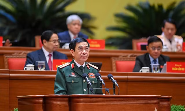 Tham luận của Đoàn đại biểu Đảng bộ Quân đội do Đại tướng Phan Văn Giang trình bày tại Đại hội XIV của Đảng