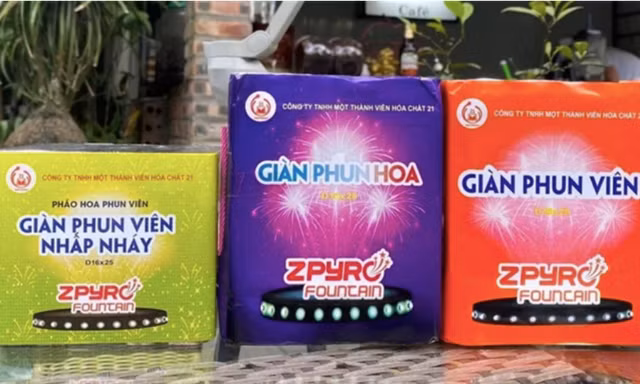 Đề xuất doanh nghiệp thuộc Bộ Công an được nghiên cứu, sản xuất pháo hoa nổ