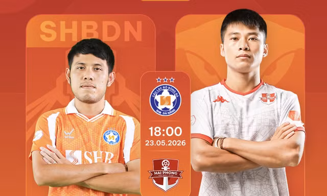 Trực tiếp SHB Đà Nẵng vs Hải Phòng, 18h00 ngày 23/5: Căng thẳng cuộc chiến trụ hạng