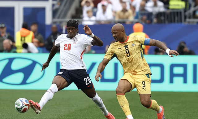 Trực tiếp Anh vs Ghana 0-0 (H1): Ghana chủ động nhường sân