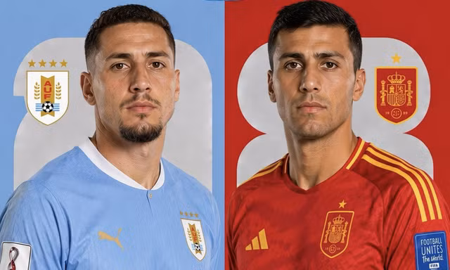 Trực tiếp Uruguay vs Tây Ban Nha, 7h00 ngày 27/6: Đại chiến không khoan nhượng