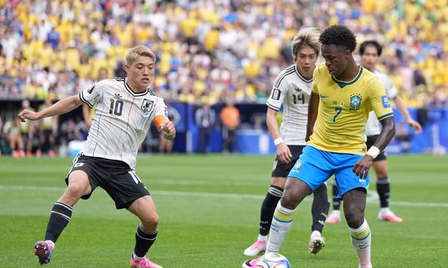 Trực tiếp Brazil vs Nhật Bản 0-1 (Hết H1): Vào!!! Sano phá lưới Brazil 