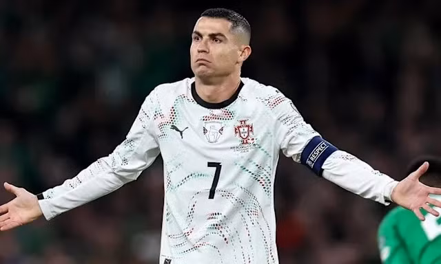 Ronaldo đối diện án phạt cực nặng cho tấm thẻ đỏ